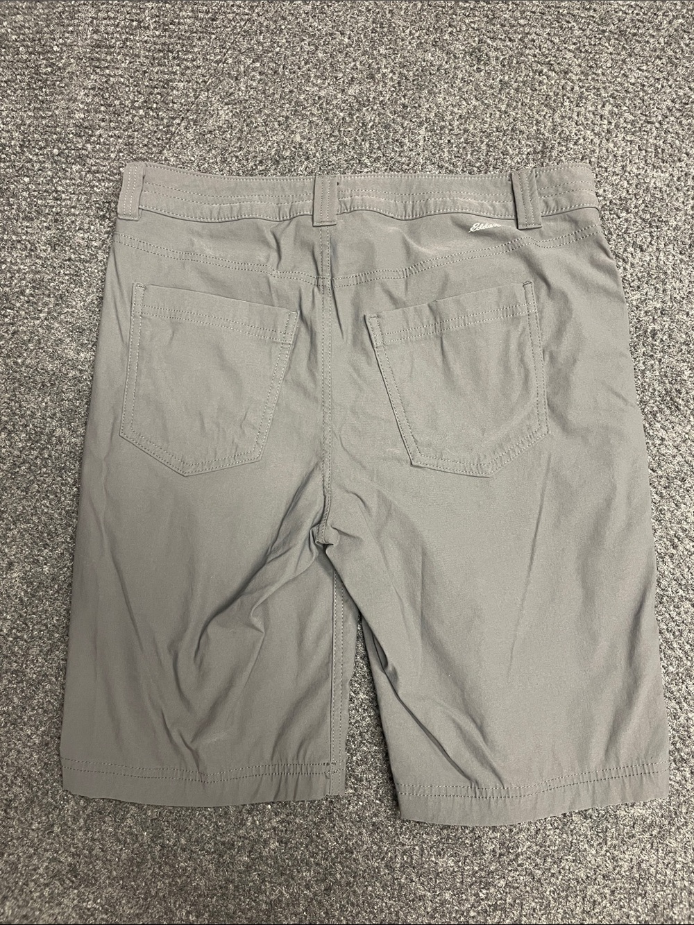 Eddie Bauer womens bermuda length shorts gray size 6 waterproof hiking outdoor - Picture 5 of 6